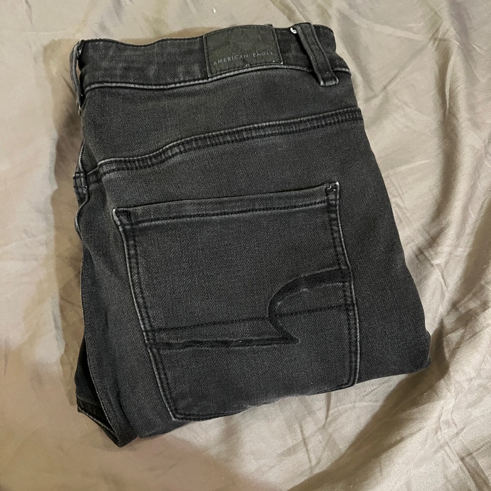 Black skinny jeans; like new
